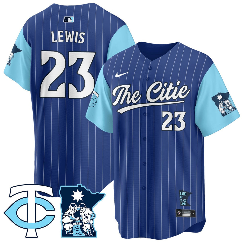 Men's Minnesota Twins City Connect Concept Jersey - All Stitched