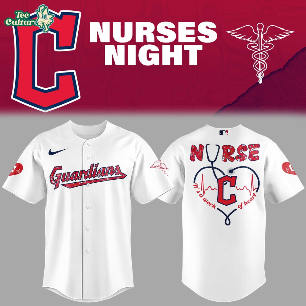 Cleveland Guardians MLB 2026 Nurses Night Limited Edition Jersey