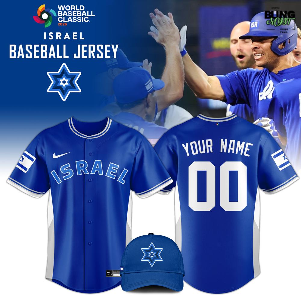 Israel National Team 2026 World Baseball Classic Jersey