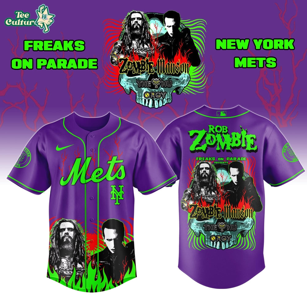 New York Mets x Freaks On Parade Tour 2026 Colab Jersey Limited Edition