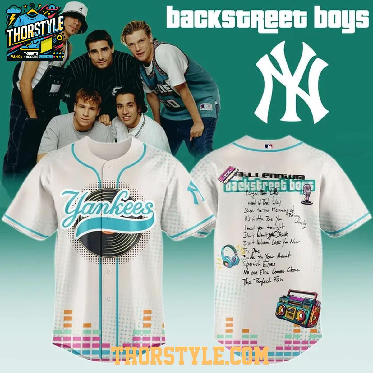 New York Yankees Into The Millennium 2026 Tour MLB Baseball Jersey