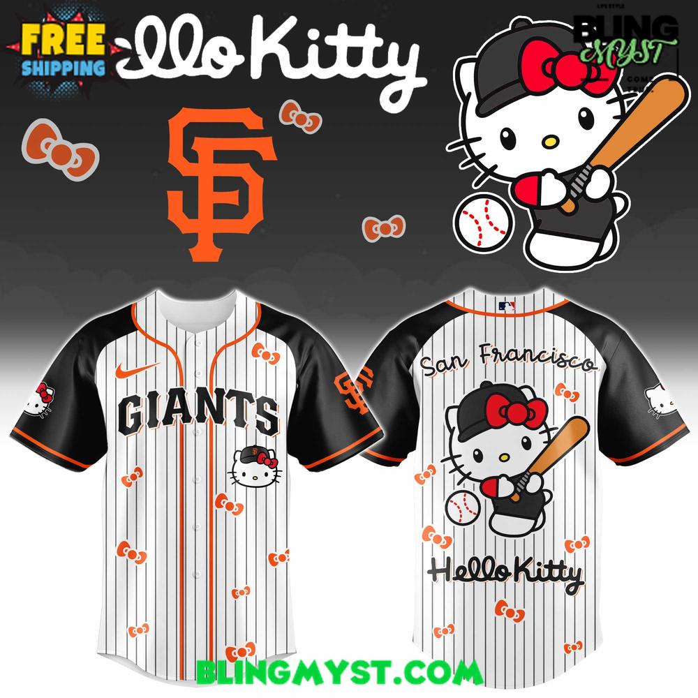 San Francisco Giants x Helllo Kitty 2026 Baseball Jersey