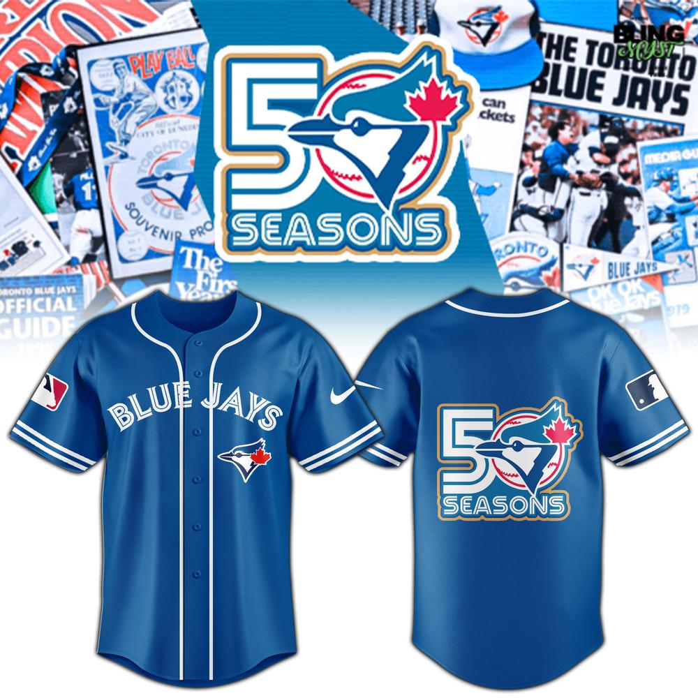 Toronto Blue Jays x 50th Season Limited Edition Baseball Jersey