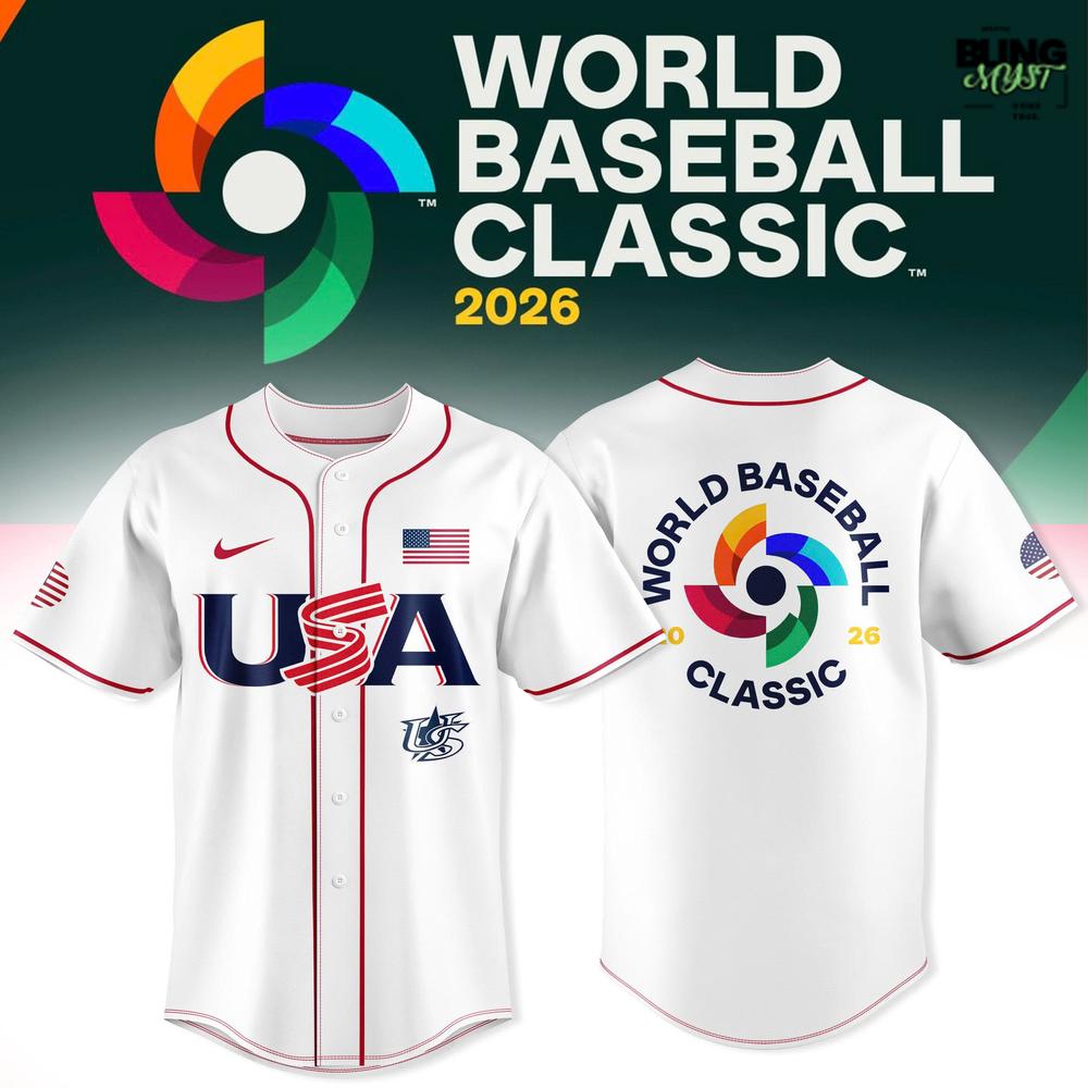 USA 2026 World Baseball Classic Baseball Jersey